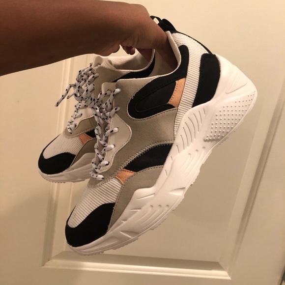 Color block chunky sneakers - Picture 2 of 6